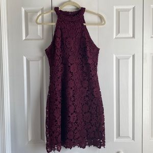 Lulu’s Lace Mini Dress